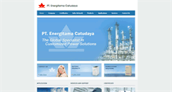 Desktop Screenshot of energitama.com