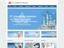 Tablet Screenshot of energitama.com